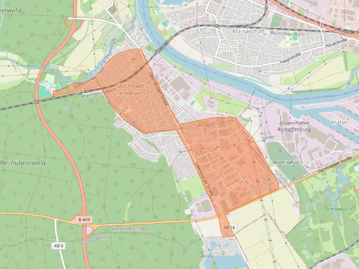 Ausbaugebiet – Gesamt