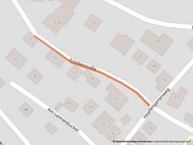 Bauabschnitt 3_Linke Seite Schillerstraße